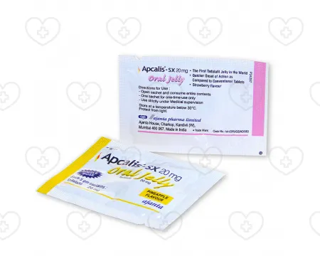 アプカリスSXオーラルゼリー｜タダラフィル配合のED治療薬｜通販可