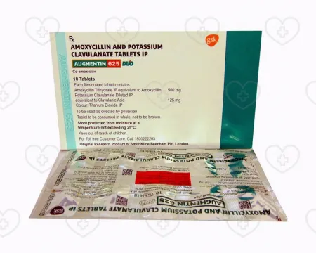 オーグメンチンをオンラインで購入 - 処方箋なしで強力な抗生物質