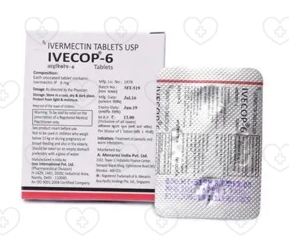 日本への国際郵便配送でパラサイト感染症とCOVID-19軽減のためのイベコップ（イベルメクチン）を注文